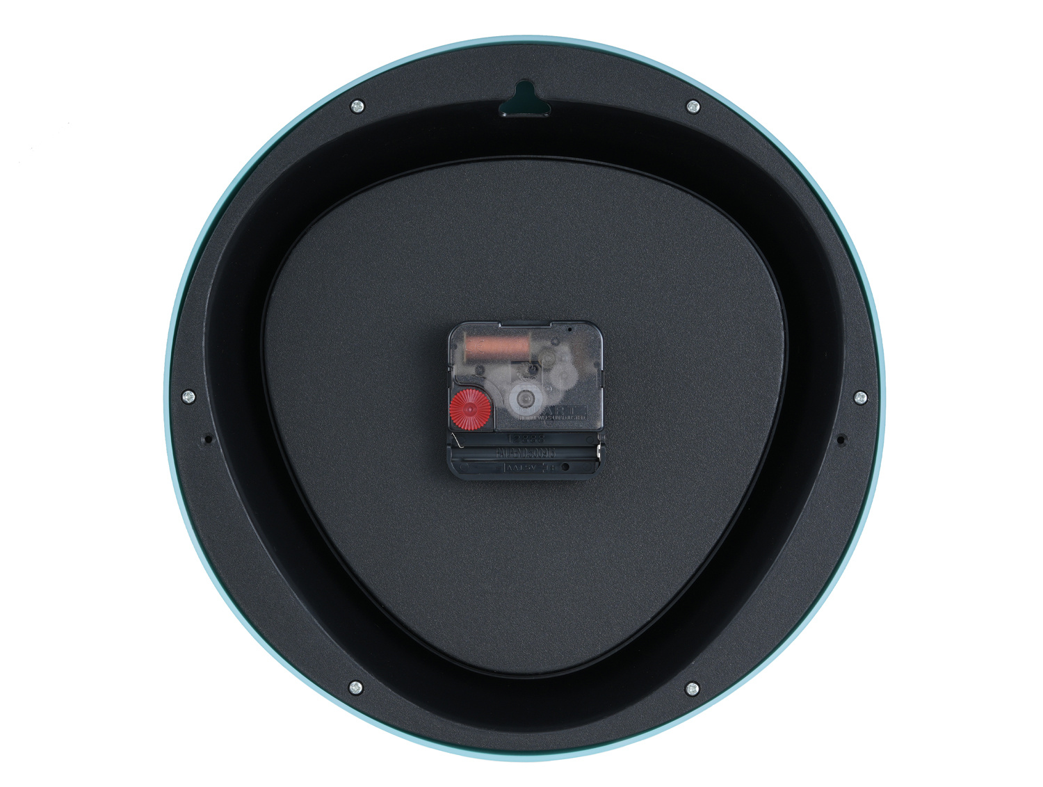 Karlsson - Wandklok Funky Vibes - Turquoise blue- Ø25,5cm