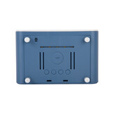 Karlsson - Wekker Chunky LED w. Phone Charger - Classic blue