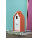 Karlsson - Wekker Modern Cuckoo - Helderoranje