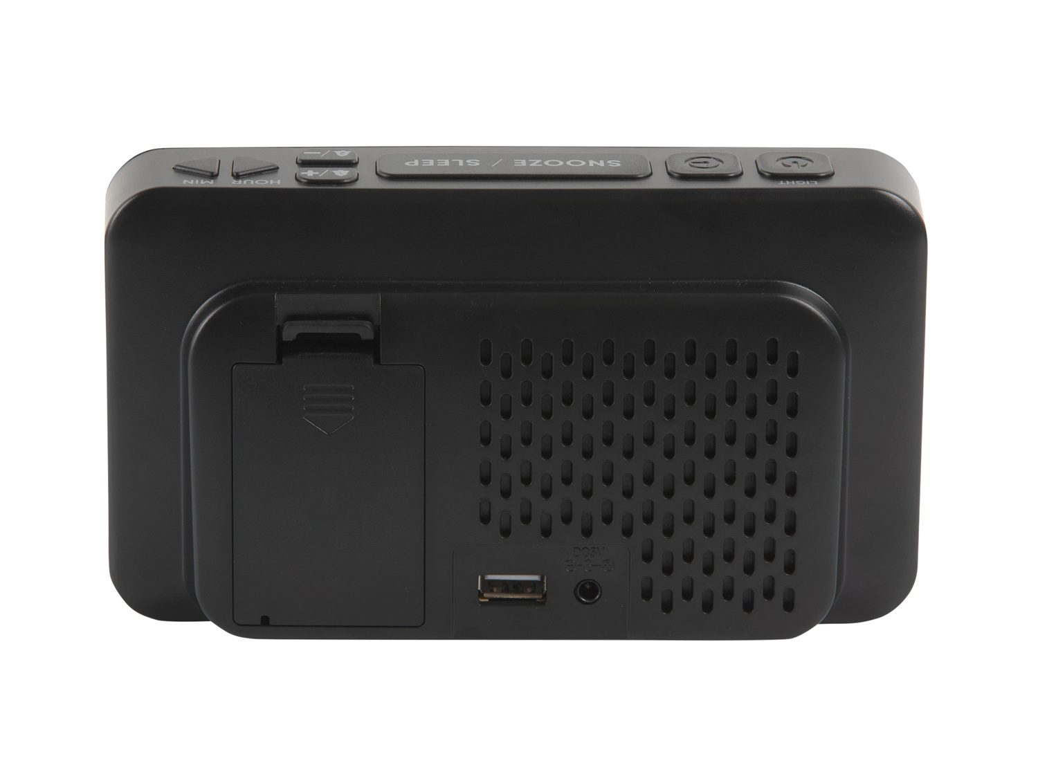 Karlsson - Wekker New Retro - Zwart