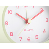 Karlsson - Wekker Cheeky Oval - Zachtgroen