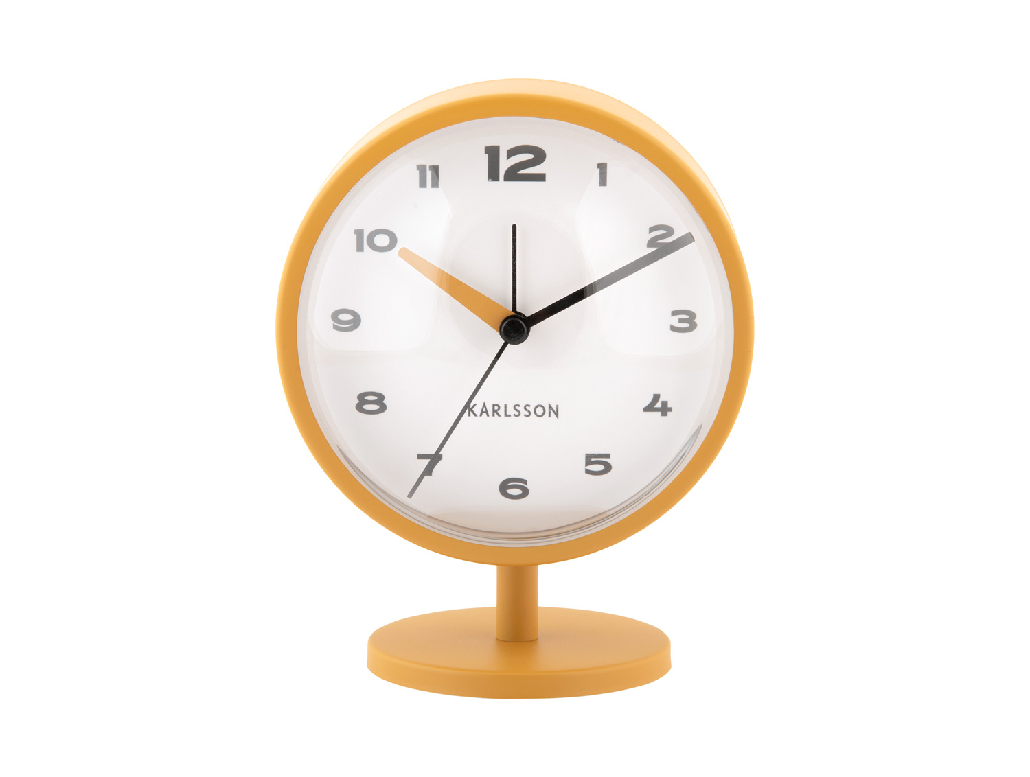 Karlsson - Wekker Brisk Dome - Okergeel