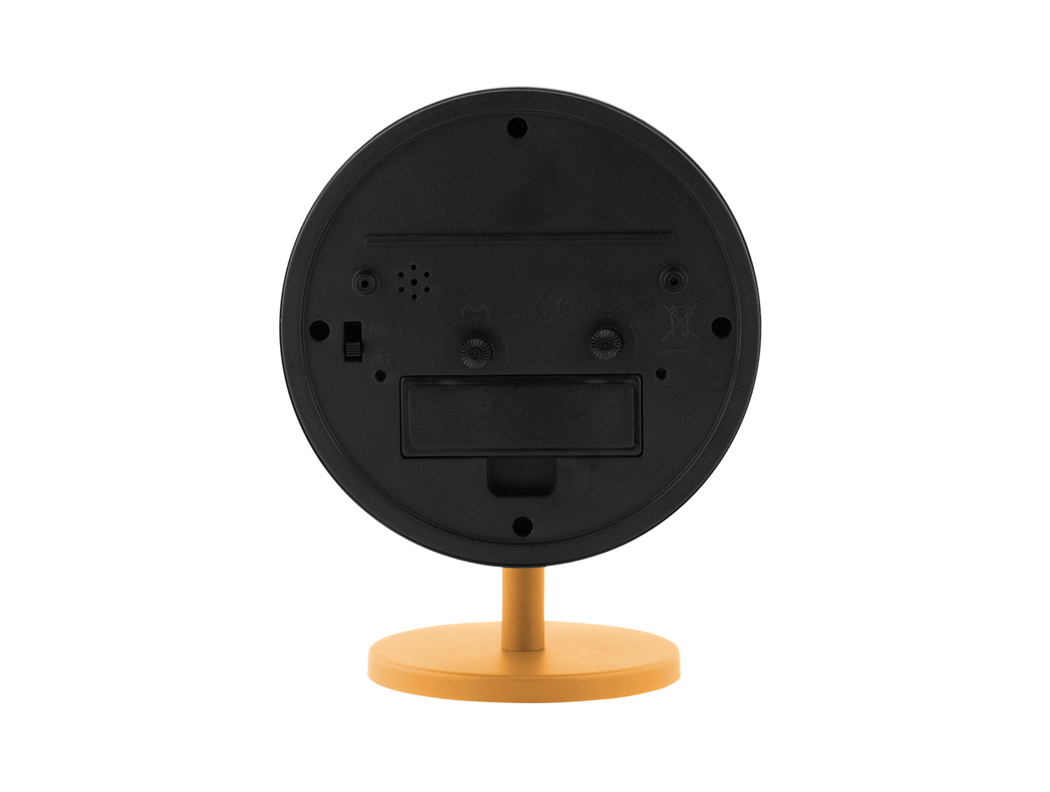 Karlsson - Wekker Brisk Dome - Okergeel