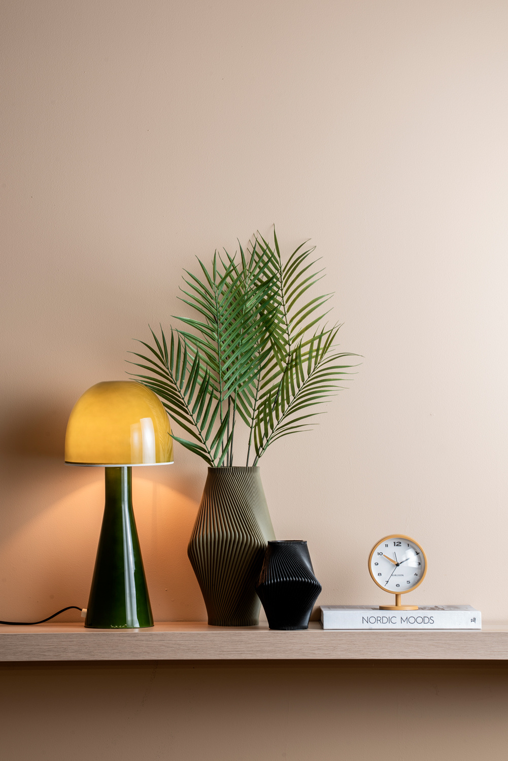 Karlsson - Wekker Brisk Dome - Okergeel