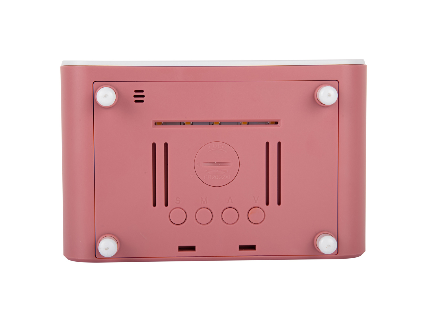 Karlsson - Wekker Chunky LED w. Phone Charger - Rose tan