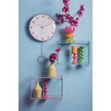 Karlsson - Wandklok Cheeky Dome Pendulum - Zachtpaars