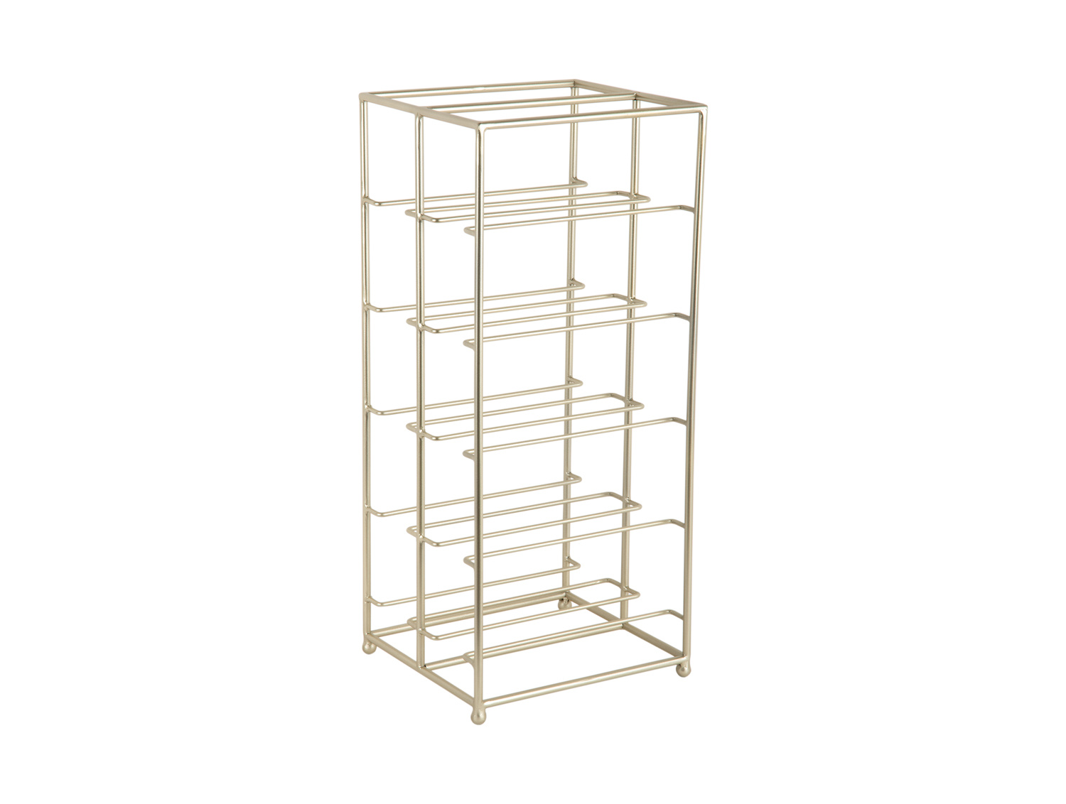 Present Time - Wijnrek Dual Floor - Goud geschilderd