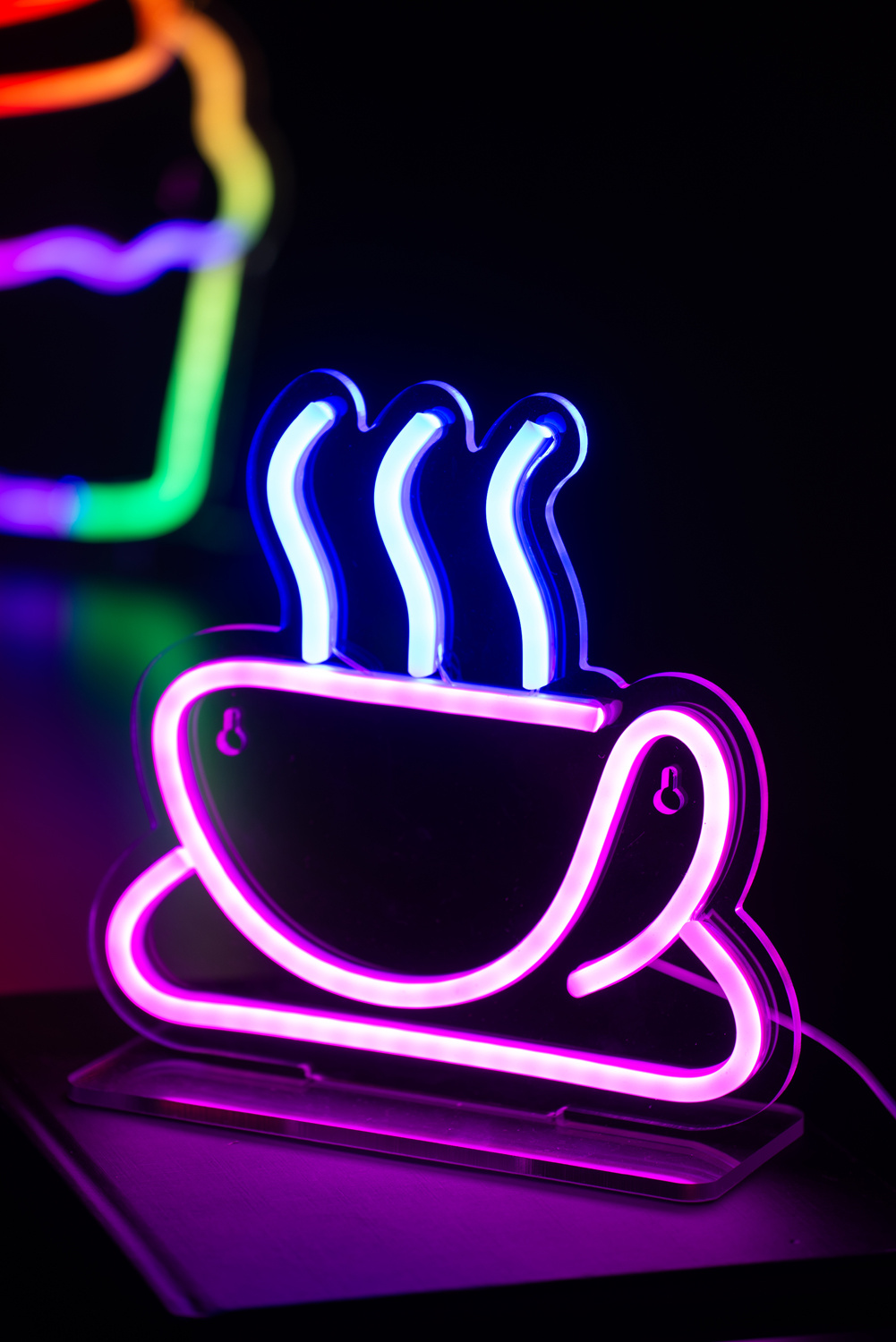 Leitmotiv - Neon Light Coffee - Roze