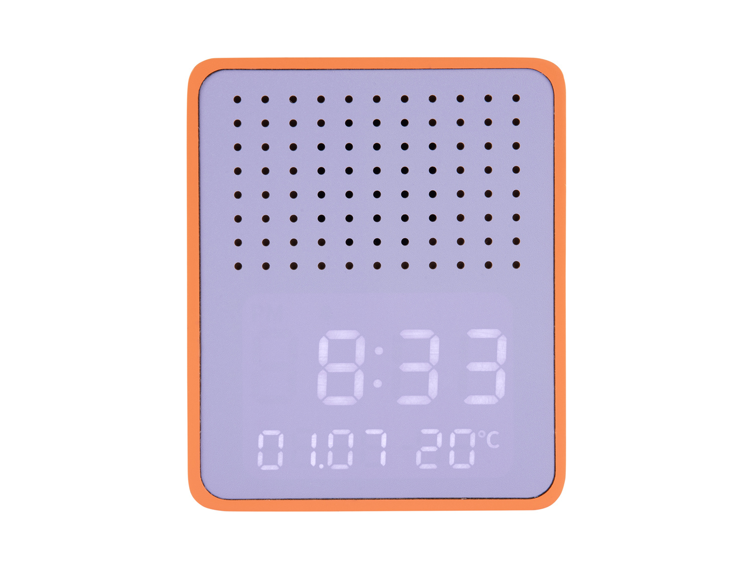 Karlsson - Wekker Funky Vibes Blue Tooth Speaker - Bright orange & purple