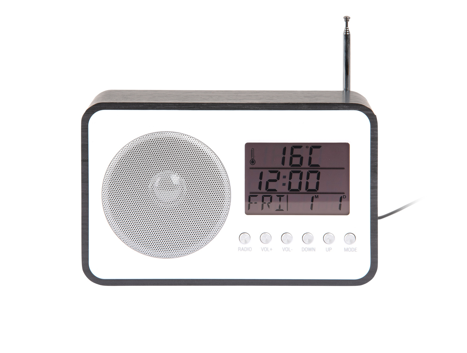 Karlsson - Wekker FM Radio - Zwart