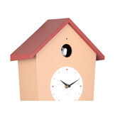 Karlsson - Wandklok Cuckoo Light - Soft brown & red ochre