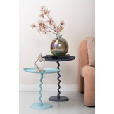 Leitmotiv - Bijzettafel Zig Zag Large - Nachtblauw