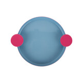 Present Time - Dienblad Double Funky Large - Soft blue & bright pink