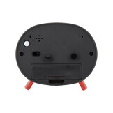 Karlsson - Wekker Cheeky Oval - Zachtpaars