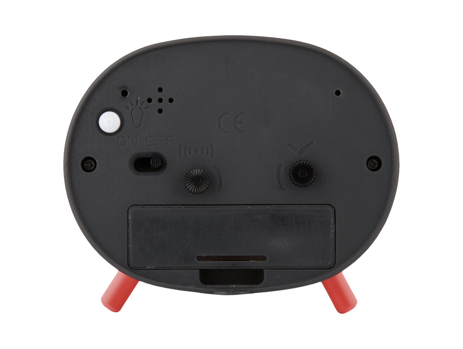 Karlsson - Wekker Cheeky Oval - Zachtpaars