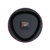 Karlsson - Wandklok Funky Vibes - Scarlet red- Ø25,5cm