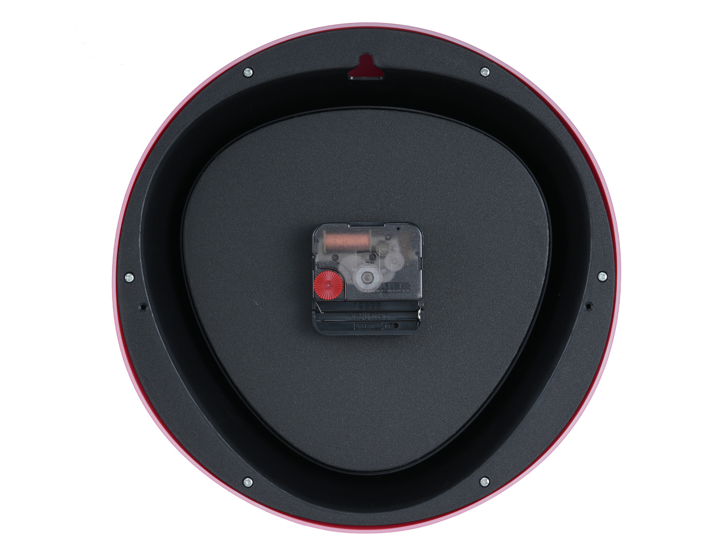 Karlsson - Wandklok Funky Vibes - Scarlet red- Ø25,5cm