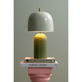 Leitmotiv - Tafellamp Rico - Jungle green & grayed jade