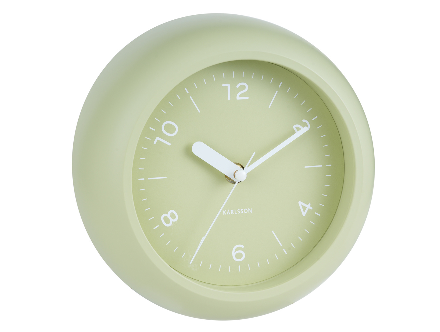 Karlsson - Wandklok Slope - Tea green- Ø20cm