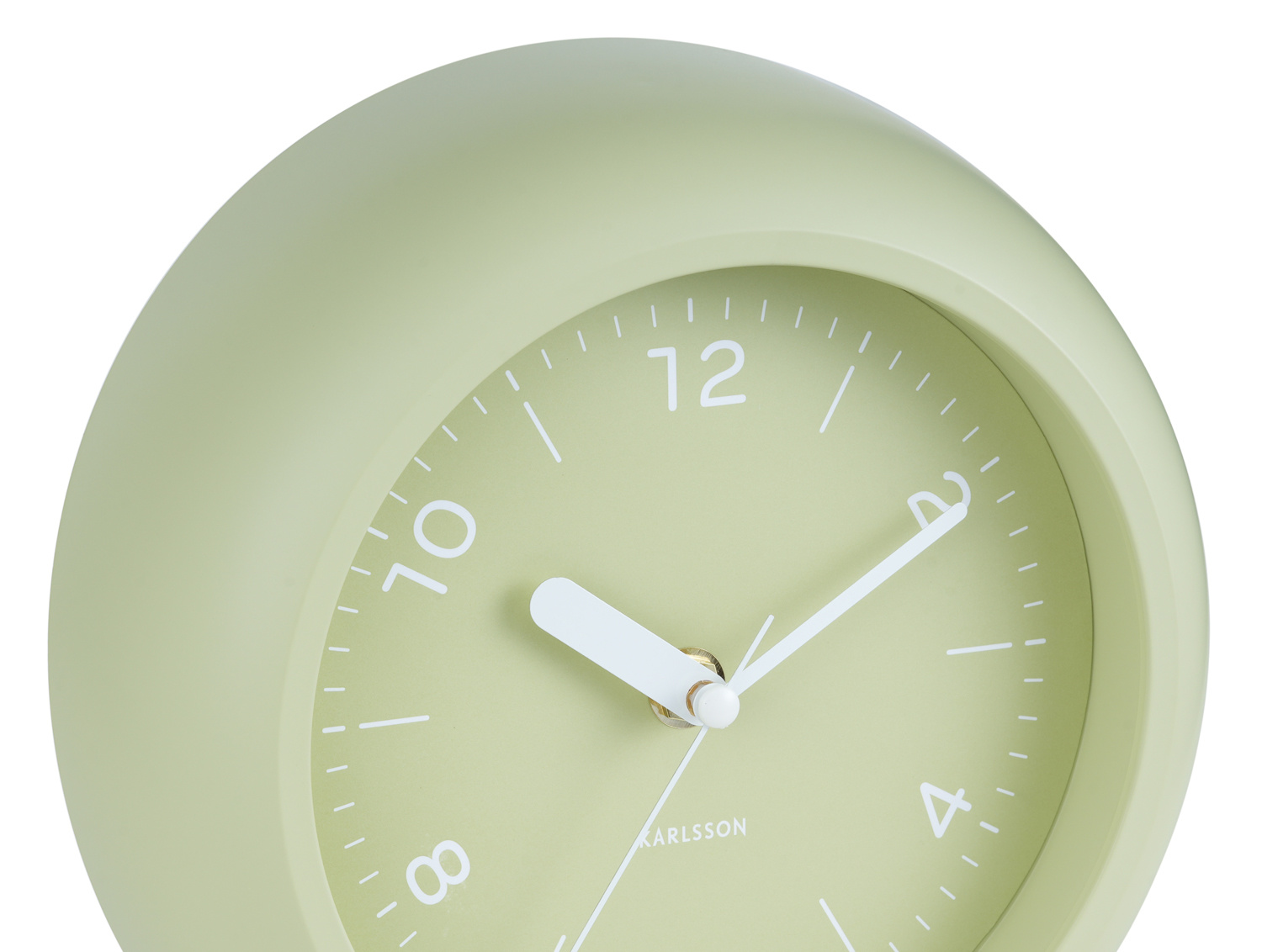 Karlsson - Wandklok Slope - Tea green- Ø20cm