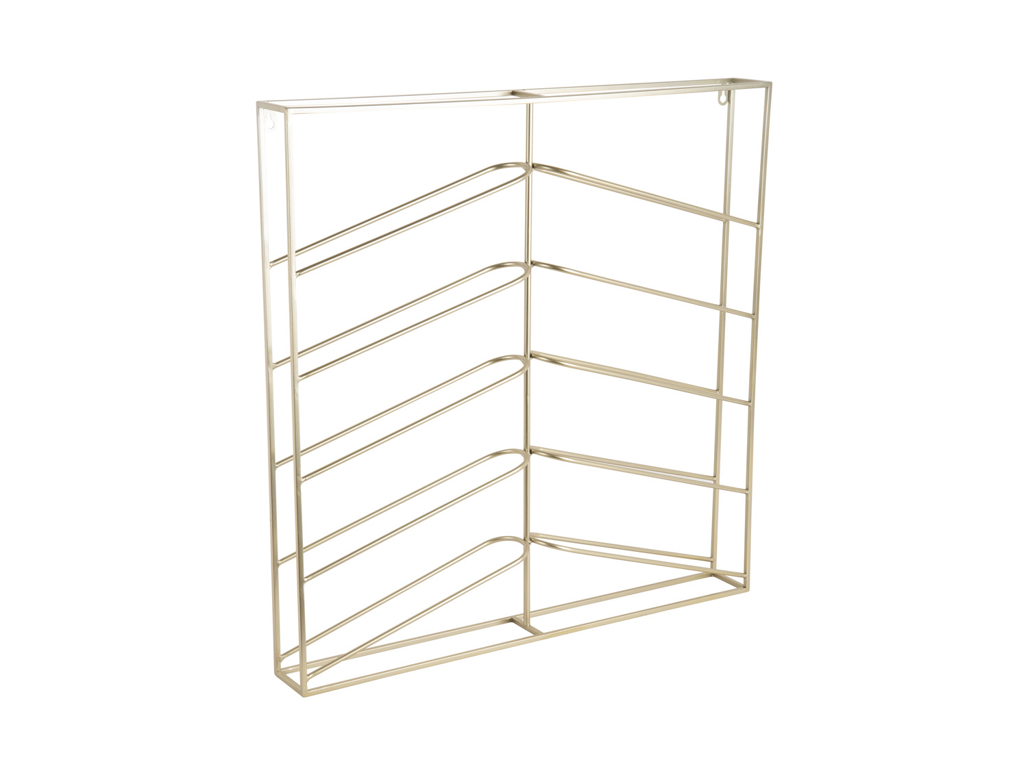 Present Time - Wijnrek Cuadro - Goud