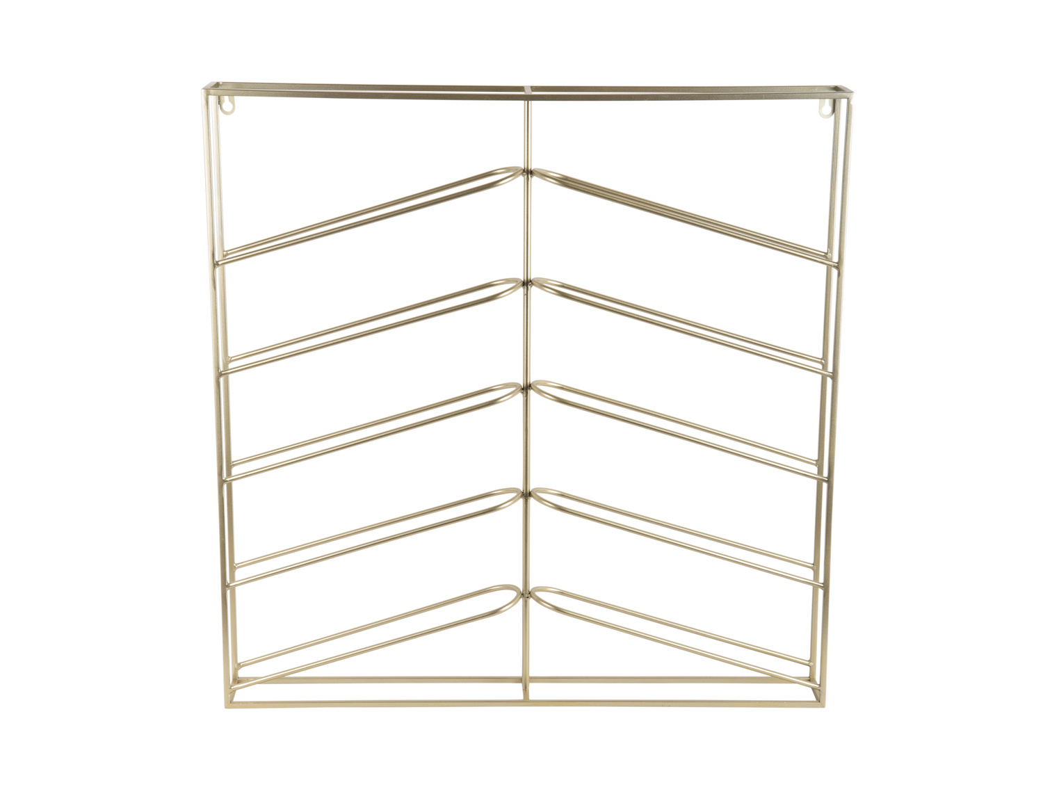 Present Time - Wijnrek Cuadro - Goud