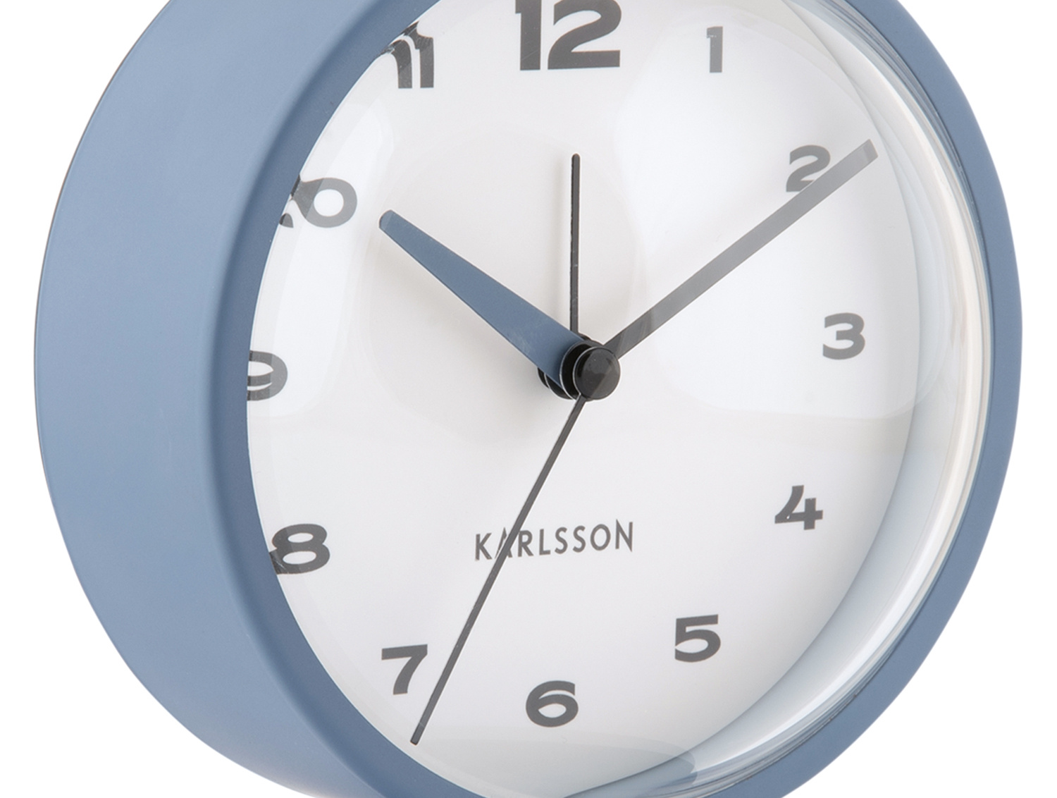 Karlsson - Wekker Brisk Dome - Classic blue