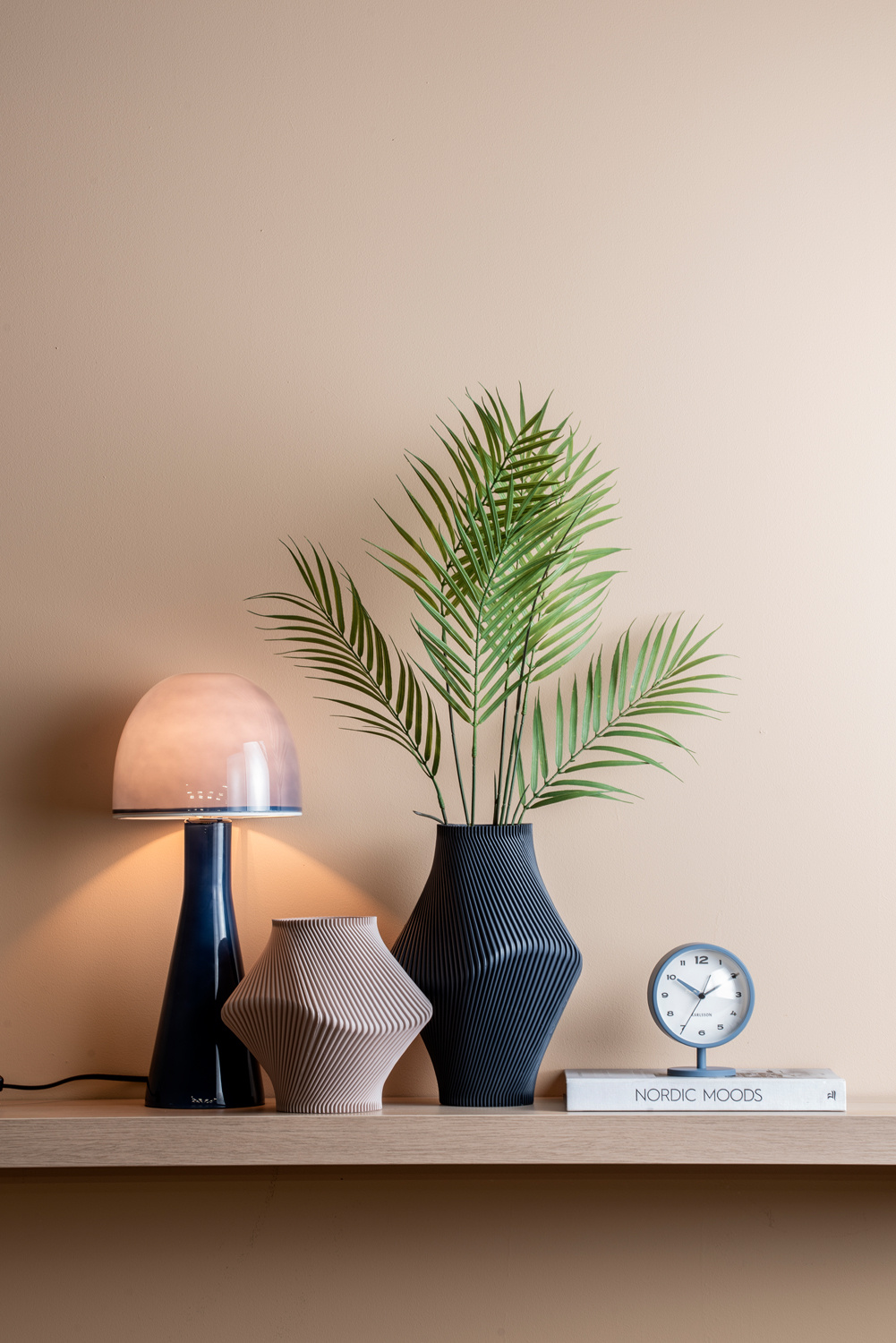 Karlsson - Wekker Brisk Dome - Classic blue