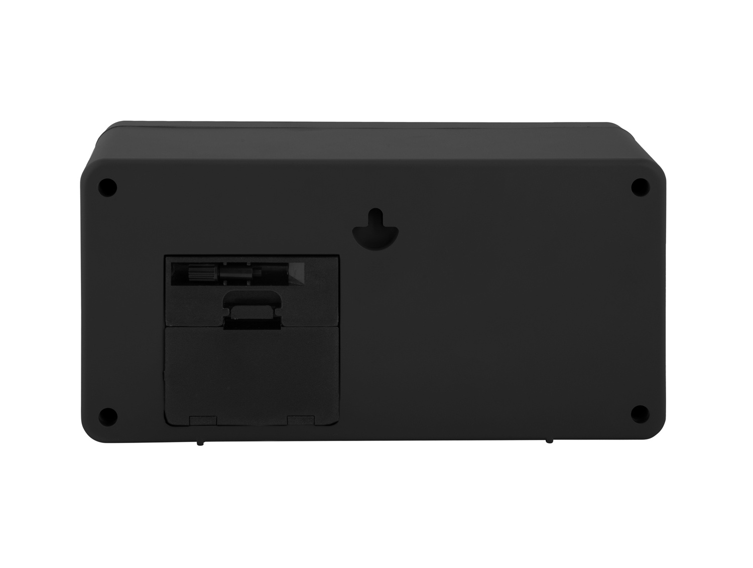 Karlsson - Wand/Tafelklok Retro Boxed Flip - Zwart