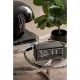 Karlsson - Wand/Tafelklok Retro Boxed Flip - Zwart