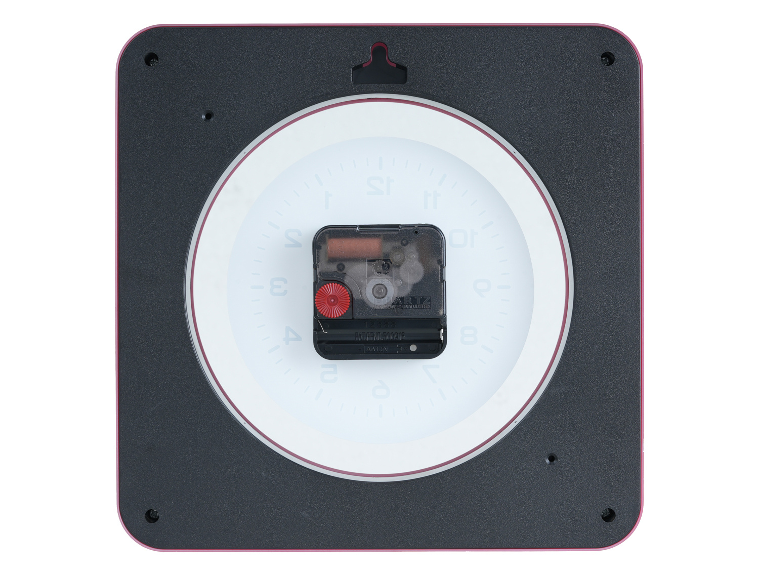 Karlsson - Wandklok New Vintage - Bright red- Ø22cm