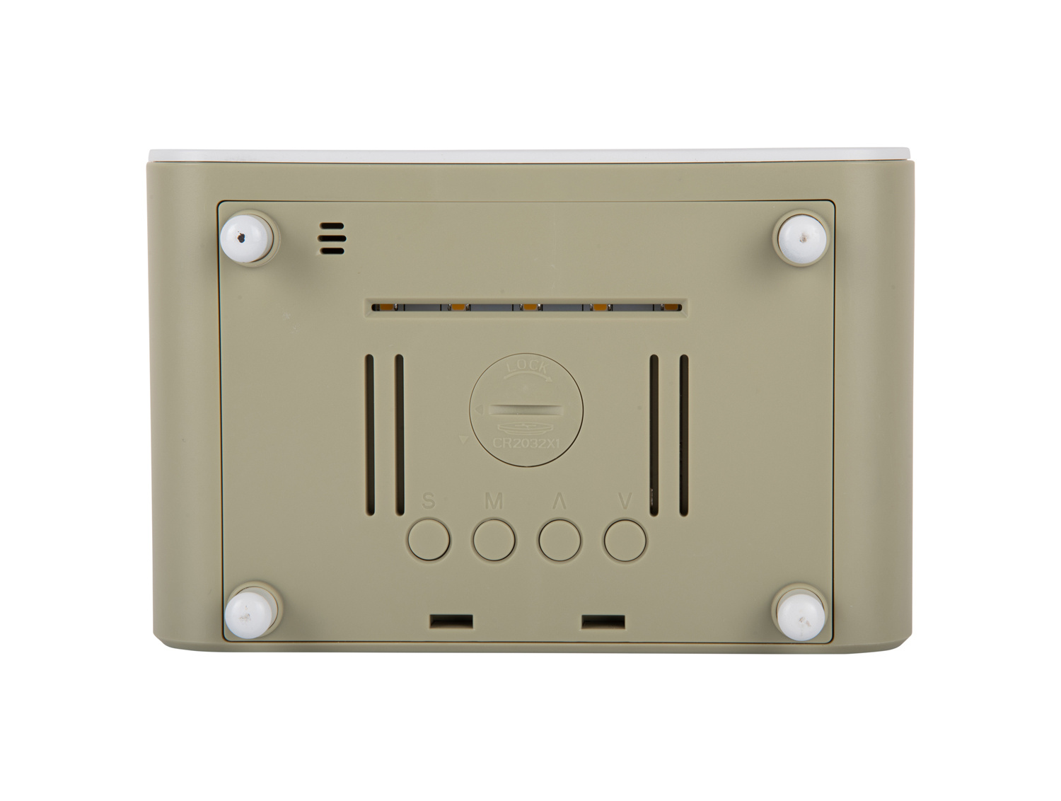 Karlsson - Wekker Chunky LED w. Phone Charger - Tea green