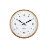 Karlsson - Wandklok Modern Factory - Ochre yellow & dark blue- Ø30cm