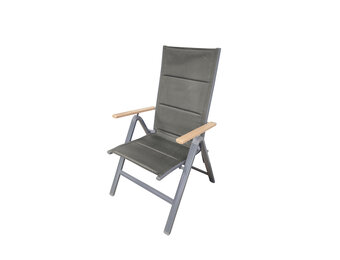 ZOMER-Sens-Line - Genua - Klapstoel - 62x65x110 - Aluminium