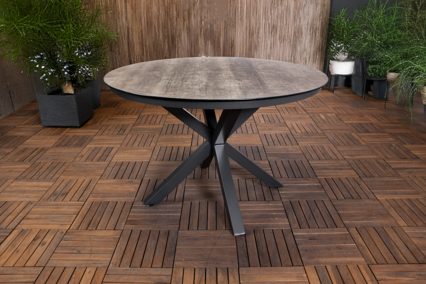 ZOMER-Sens-Line - Donna Tuintafel - Ø120x76cm - Keramiek