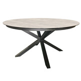 ZOMER-Sens-Line - Donna Tuintafel - Ø120x76cm - Keramiek