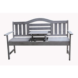 ZOMER-Sens-Line - Nevada Tuinbank - 150cm - Hout Grijs