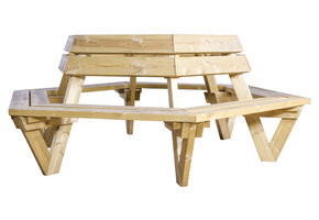 ZOMER-Sens-Line - Bodin Boombank - 227x227x88cm - Hout