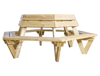 ZOMER-Sens-Line - Bodin Boombank - 227x227x88cm - Hout