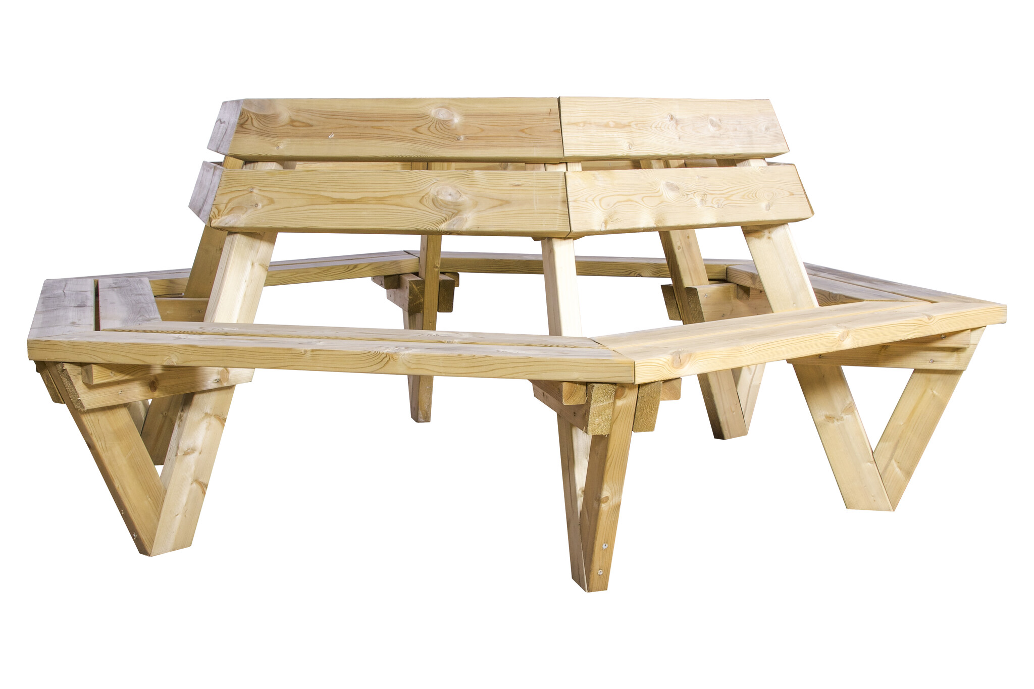 ZOMER-Sens-Line - Bodin Boombank - 227x227x88cm - Hout