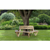 ZOMER-Sens-Line - Bodin Boombank - 227x227x88cm - Hout