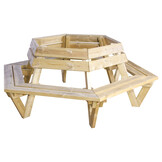 ZOMER-Sens-Line - Bodin Boombank - 227x227x88cm - Hout