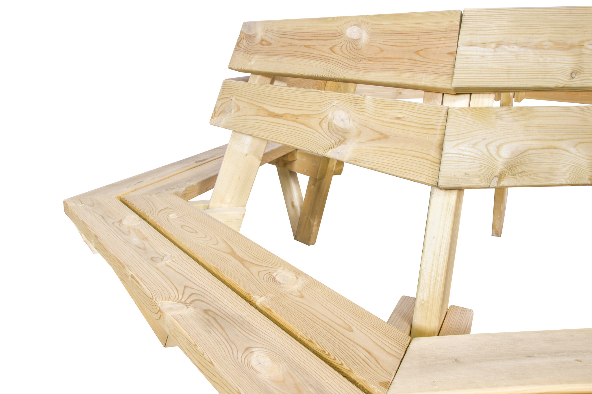 ZOMER-Sens-Line - Bodin Boombank - 227x227x88cm - Hout