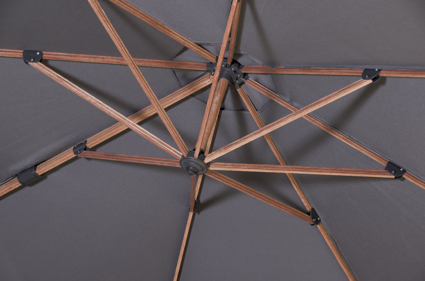 ZOMER-Sens-Line - Jamaica Parasol - Ø3.5m - Grijs