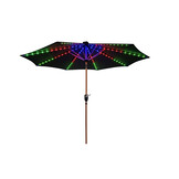 ZOMER-Sens-Line - Mambo Led Parasol - Ø3m - Grijs