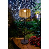 ZOMER-Sens-Line - Valerie Tuinlamp - Solar - Ø38cm - Rotan