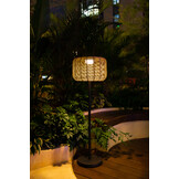 ZOMER-Sens-Line - Valerie Tuinlamp - Solar - Ø38cm - Rotan
