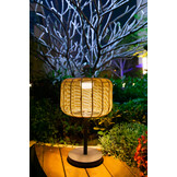 ZOMER-Sens-Line - Nina Tuinlamp - Solar - Ø35cm - Rotan