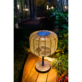 ZOMER-Sens-Line - Nina Tuinlamp - Solar - Ø35cm - Rotan