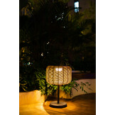 ZOMER-Sens-Line - Nina Tuinlamp - Solar - Ø35cm - Rotan